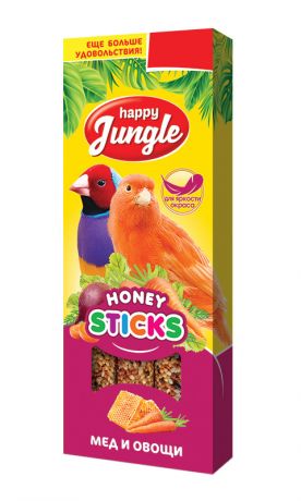 Happy Jungle палочки для канареек и экзотических птиц (3 шт)