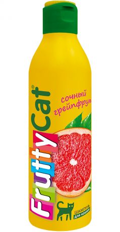 Frutty Cat Сочный грейпфрут шампунь для кошек авз (250 мл)
