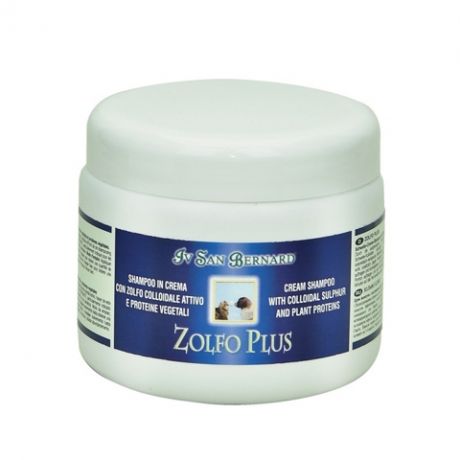 Isb Mineral Zolfo Plus - Cream Shampoo Ив Сан Бернард шампунь-крем Золфо плюс с коллоидной серой для проблемной кожи и шерсти для собак и кошек (250 мл)