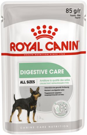 Royal Canin Digestive Care для взрослых собак всех пород при аллергии паштет 85 гр (85 гр х 12 шт)
