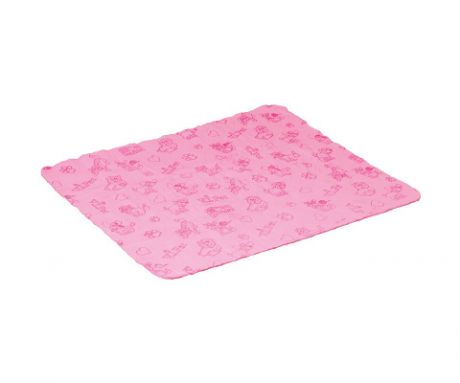 Коврик полотенце охлаждающее для животных V.I.Pet Эффект розовое 43 х 32 см (1 шт)
