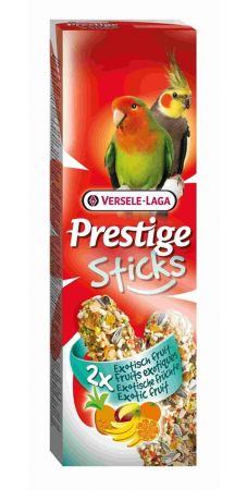Versele-laga Prestige палочки для средних попугаев с экзотическими фруктами 2х70 гр (2 шт)