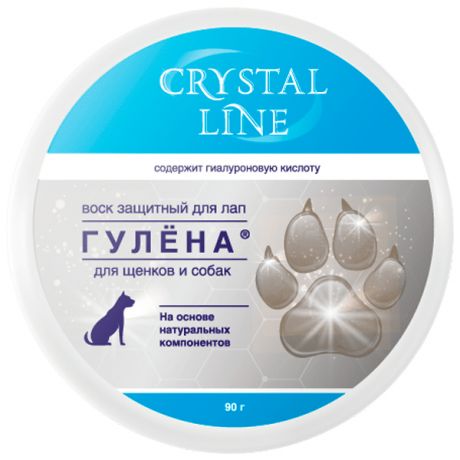 Crystal Line гулена воск защитный для лап собак Apicenna (90 гр)