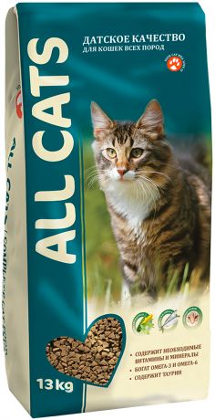 All Cats для взрослых кошек (13 кг)