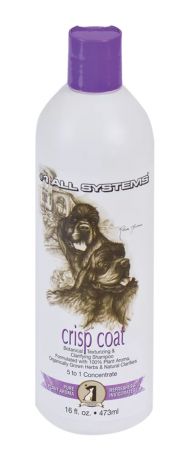 #1 All Systems Crisp Coat Shampoo шампунь для собак и кошек для жесткой шерсти (250 мл)