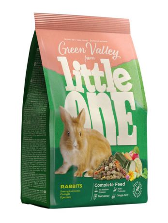 Little One зеленая долина корм для кроликов из разнотравья (750 гр)