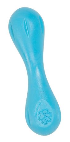Игрушка для собак Hurley Xs Гантель 11,5 см голубая West Paw Zogoflex (1 шт)