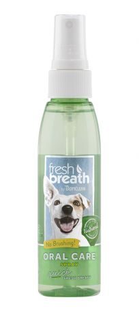 Tropiclean Fresh Breath Spray Oral Care спрей для собак для чистки зубов Свежее дыхание (118 мл)