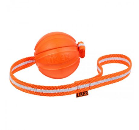 Мяч Лайкер Лайн на ленте для собак 9 см Collar (1 шт)