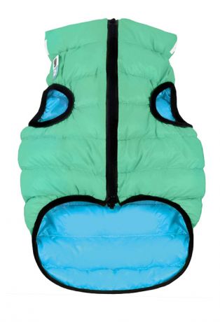 Куртка для собак Collar AiryVest Lumi двусторонняя светящаяся салатово-голубая (m50)
