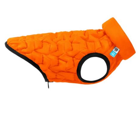 Куртка для собак Collar AiryVest Uni двусторонняя оранжево-черная (m43)
