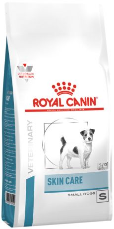 Royal Canin Skin Care Small Dog S для взрослых собак маленьких пород при дерматозах (4 кг)