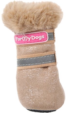 For My Dogs сапоги для собак зимние бежевые Fmd648-2019 Bg (5)