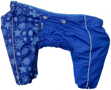 Osso Fashion комбинезон зимний для собак средних и крупных пород синий для мальчиков (45-2)