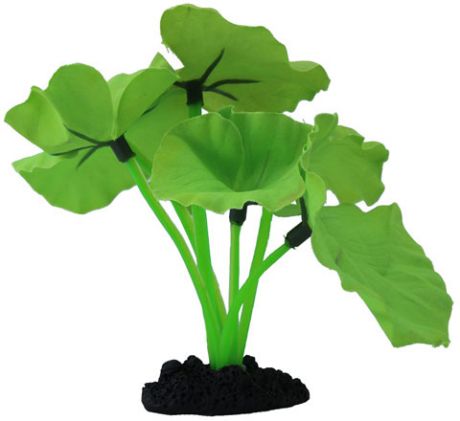 Растение для аквариума шелковое Нимфея зеленая Prime Pr-81040g (20 см)