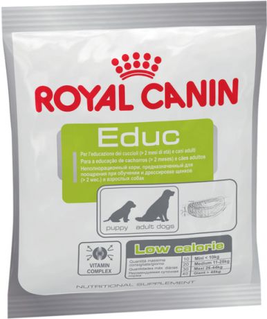 Лакомство Royal Canin Educ для собак и щенков для дрессуры (50 гр)