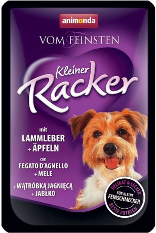 Animonda Vom Feinsten Kleiner Racker для взрослых собак c печенью ягненка и яблоком 85 гр (85 гр)