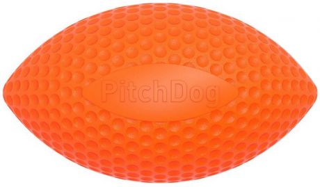 Игрушка для собак Sportball мяч регби 9 см оранжевый PitchDog (1 шт)