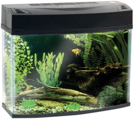 Аквариум Aa Aquarium Panoramic классический 17 литров черный (1 шт)