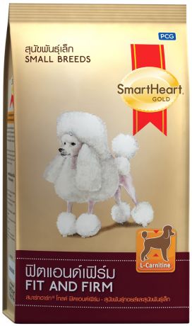 Smartheart Gold Adult Fit & Firm для выставочных взрослых собак маленьких пород (1 кг)