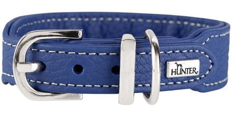 Ошейник для собак Hunter Cannes Mini 32 натуральная кожа синий 25 мм 23 – 27,5 см (1 шт)