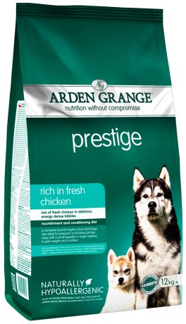 Arden Grange Prestige для взрослых собак с курицей и рисом (12 кг)
