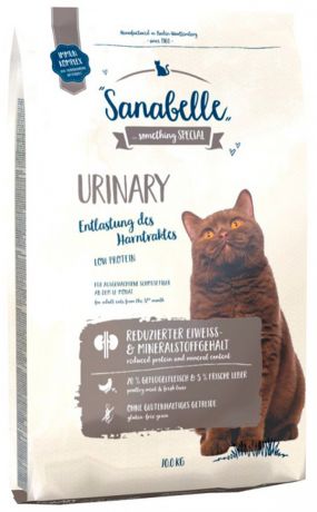 Bosch Sanabelle Urinary для взрослых кошек при мочекаменной болезни (10 кг)