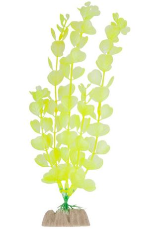 Растение для аквариума Glofish пластиковое флуоресцентное желтое 20,32 см (1 шт)