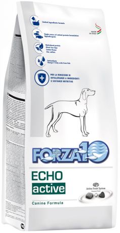 Forza10 Dog Oto Active для взрослых собак всех пород при заболеваниях слуховых органов (10 кг)