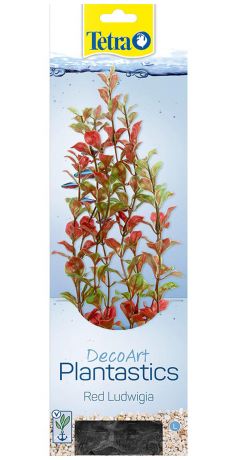 Растение для аквариума пластиковое Людвигия красная Tetra DecoArt Plant L Red Ludwigia 30 см (1 шт)