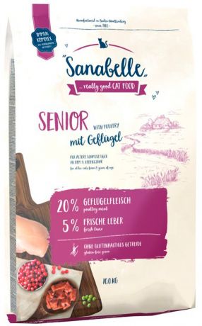 Bosch Sanabelle Senior для пожилых кошек (0,4 кг)
