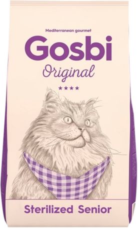 Gosbi Original Cat Sterilized Senior для пожилых кастрированных котов и стерилизованных кошек c курицей (3 кг)