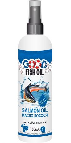 Добавка пищевая лососевое масло Good Fish Oil Fg11901 для собак и кошек (150 мл)