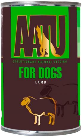 Aatu Dog Lamb беззерновые для взрослых собак с ягненком 400 гр (400 гр)