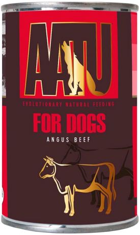 Aatu Dog Angus Beef беззерновые для взрослых собак с говядиной 400 гр (400 гр)
