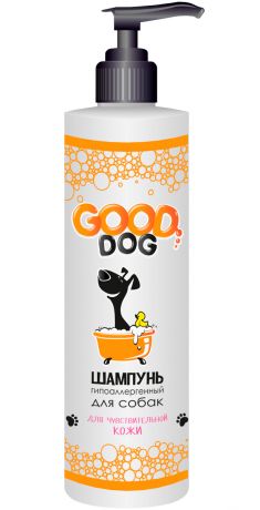 Good Dog Гипоаллергенный шампунь для собак с чувствительной кожей (250 мл)