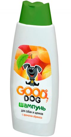 Good Dog шампунь для собак и щенков с ароматом абрикоса (250 мл)