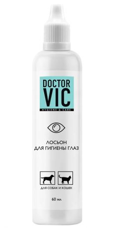 Doctor Vic лосьон для глаз собак и кошек гигиенический 60 мл (1 шт)