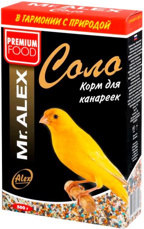 Mr.alex Соло корм для канареек (500 гр)