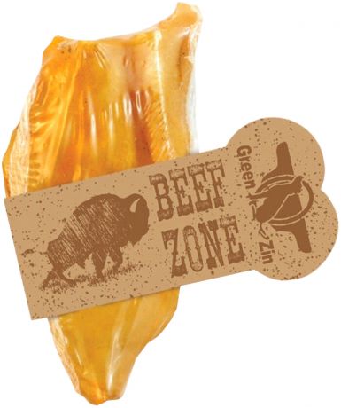 Лакомство Green Qzin Beef Zone для собак всех пород ухо баранье большое (1 шт)