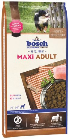 Bosch Adult Maxi для взрослых собак крупных пород (15 + 15 кг)