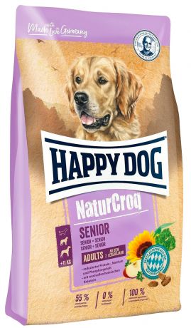 Happy Dog Naturcroq Senior для пожилых собак всех пород (4 кг)