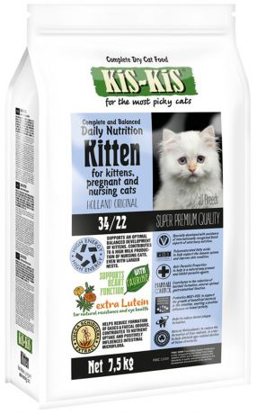 Kis-kis Kitten для котят с птицей (7,5 кг)
