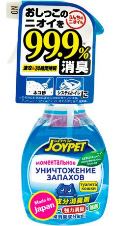 Уничтожитель меток и запахов для кошачьего туалета Premium Pet Japan Joypet натуральный 270 мл (1 шт)