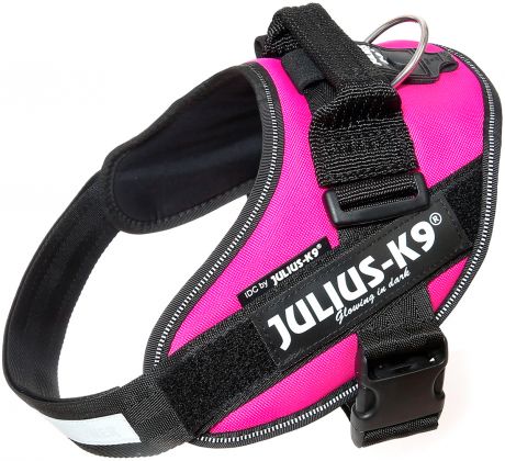 Шлейка для собак Julius-K9 Idc Powerharness 0 темно-розовый 14 - 25 кг 58 – 76 см (1 шт)