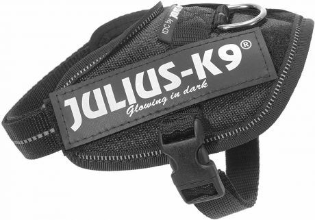 Шлейка для собак Julius-K9 Idc Powerharness 0 черный 14 - 25 кг 58 – 76 см (1 шт)