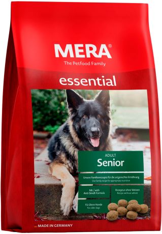 Mera Essential Dog Senior для пожилых собак всех пород с птицей (1 кг)