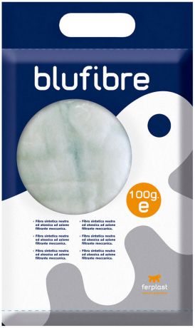 Вата синтетическая Blufibre для внутренних фильтров Ferplast Bluwave 100 гр (1 шт)