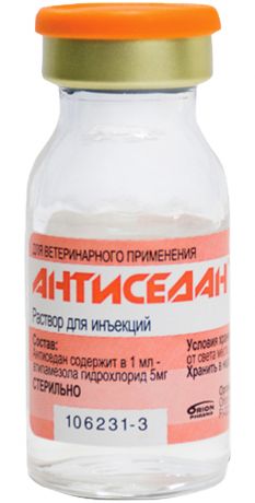 антиседан препарат для устранения седативного и анальгезирующего действия домитора 10 мл (раствор для инъекций) (1 шт)
