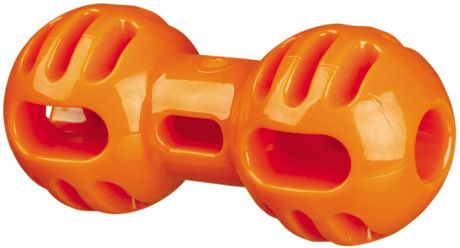Игрушка для собак Trixie Soft and Strong Гантеля термопластичная резина оранжевый 14 см (1 шт)